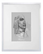 P-Chloe 20mm Weiß Glanz