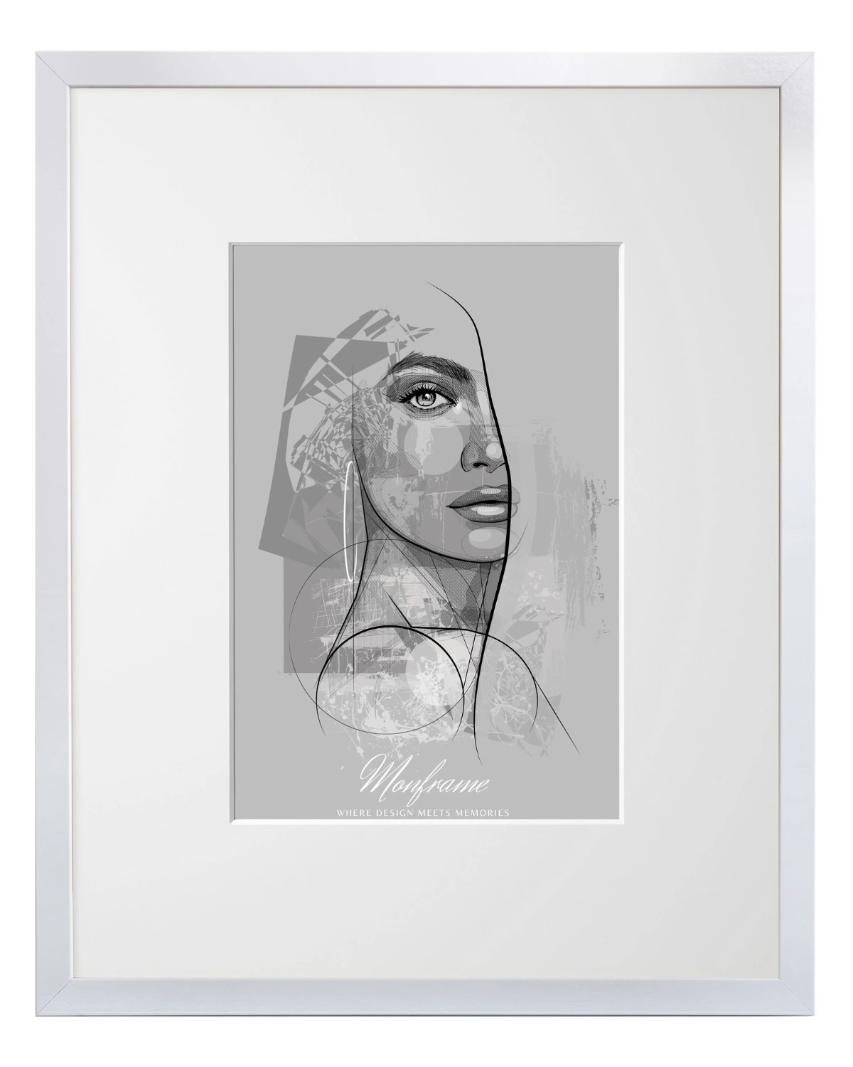 1 P-Chloe 20mm Weiß Glanz – Bild 1