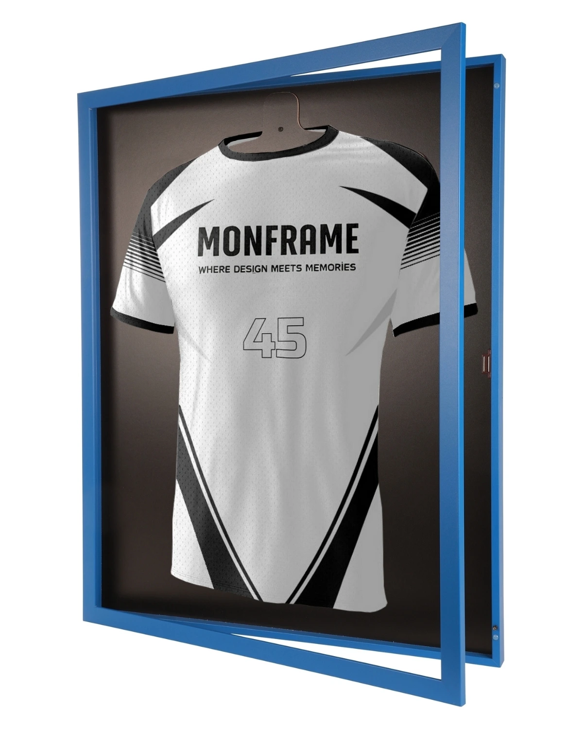 1 Trikotrahmen ClassicFrame Blau / Hintergrund: Schwarz – Bild 1