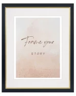 P-Bellevue 30mm Schwarz-Gold