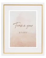 P-Bellevue 30mm Weiß-Gold