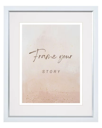 P-Bellevue 30mm Weiß-Silber