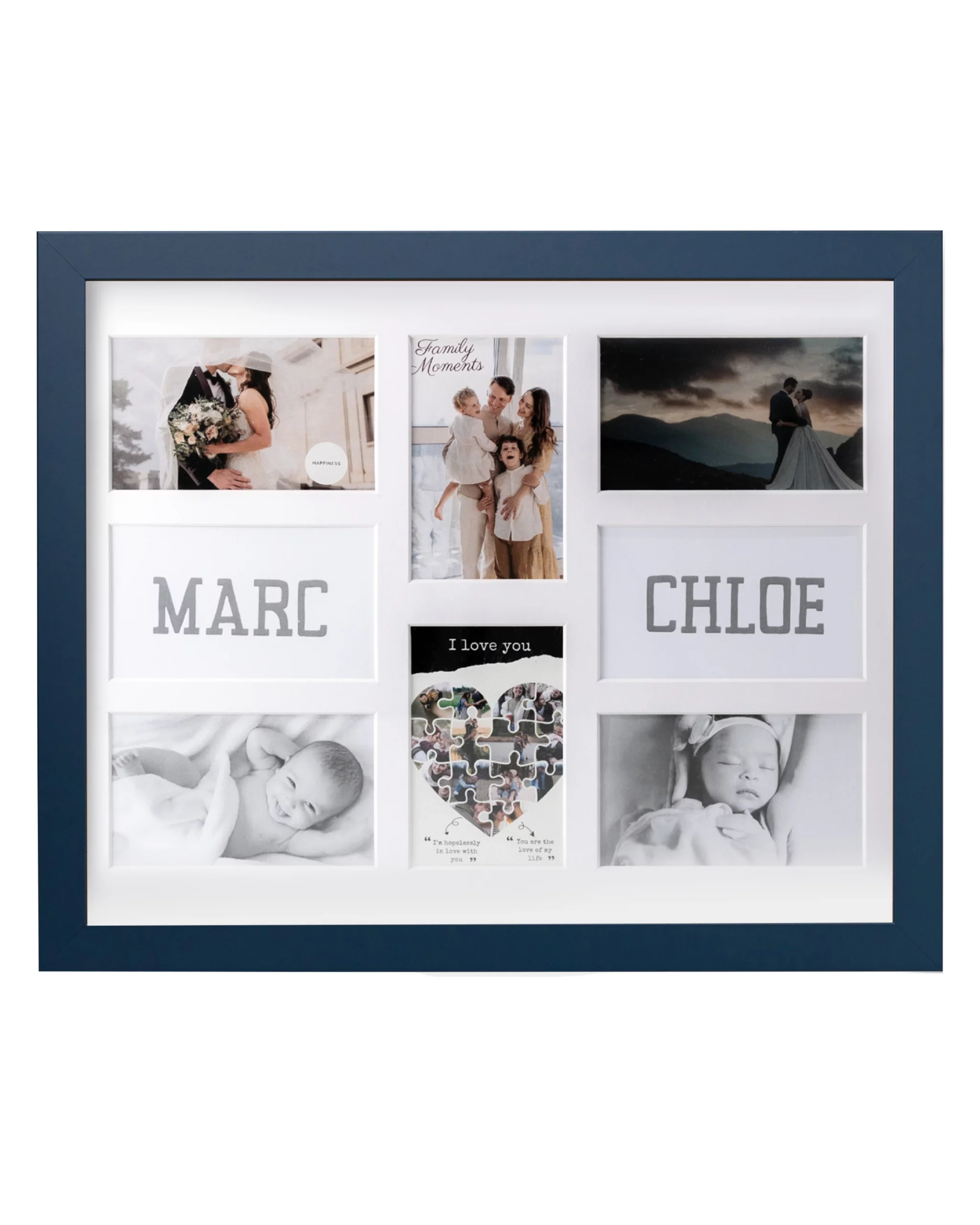 1.Marineblau ColPass Collage Marineblau – Bild 1