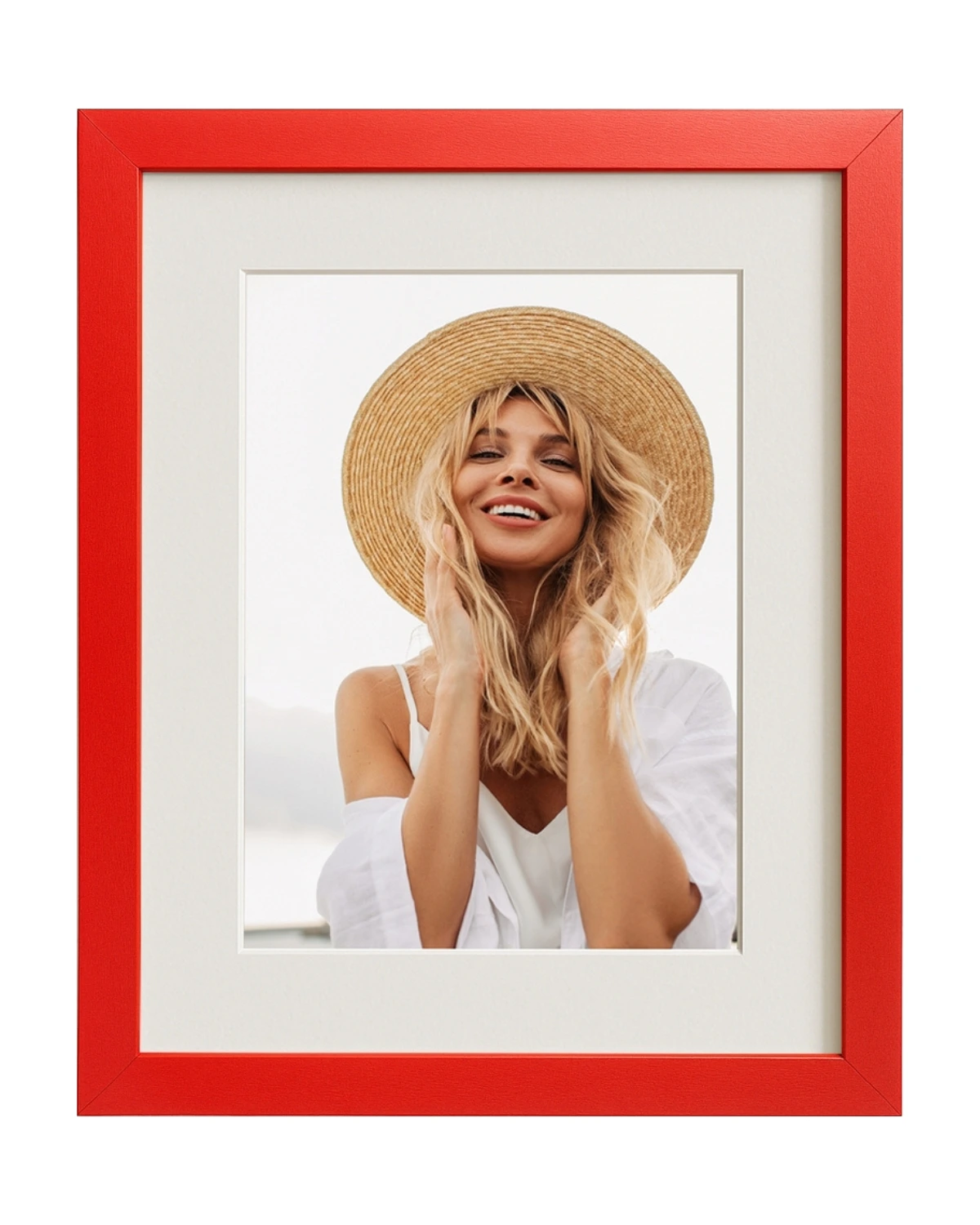 1.Modern Passepartout Rot P-Modern 30mm Rot – Bild 1