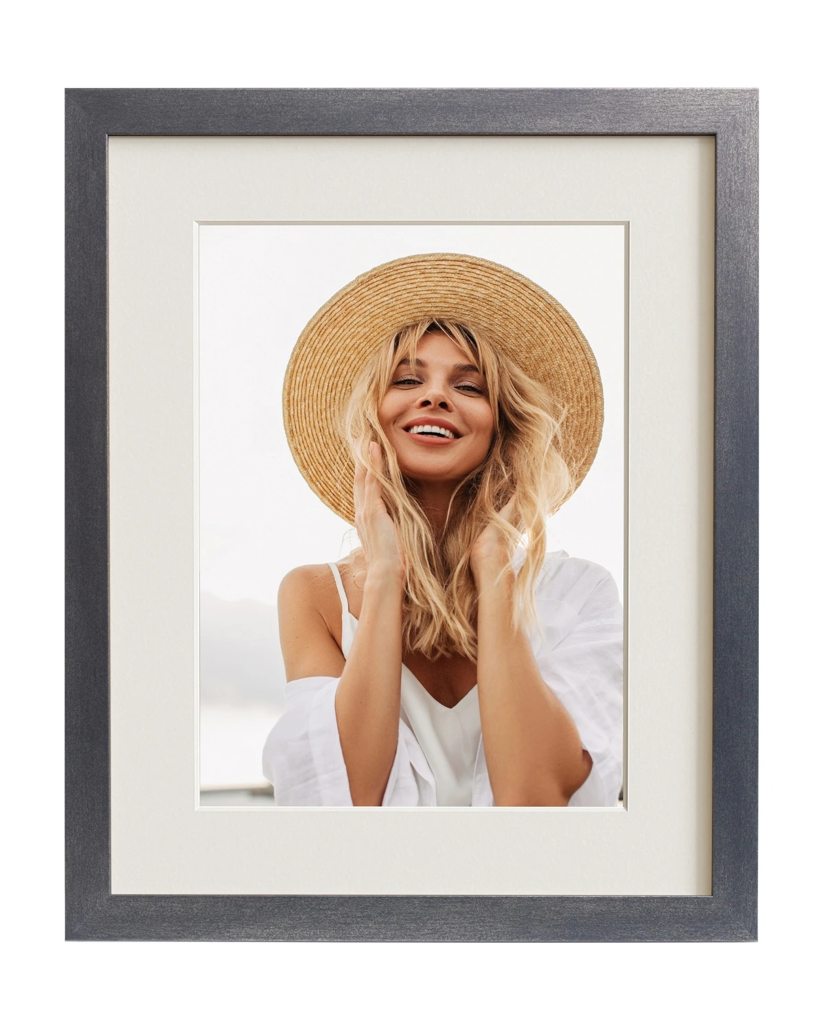 1.Modern Passepartout Stahl P-Modern 30mm Stahl – Bild 1