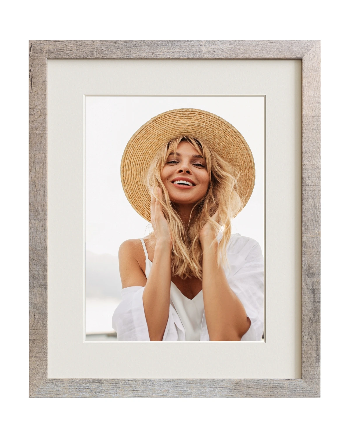 1.Modern Passepartout Wildeiche P-Modern 30mm Wildeiche – Bild 1