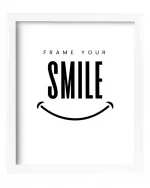 Modern 30mm Weiß Glanz