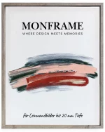 Schattenfugenrahmen 20mm Wildeiche