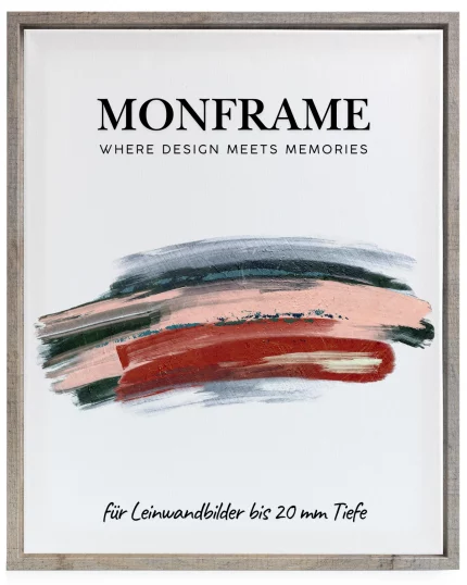 Schattenfugenrahmen 20mm Wildeiche