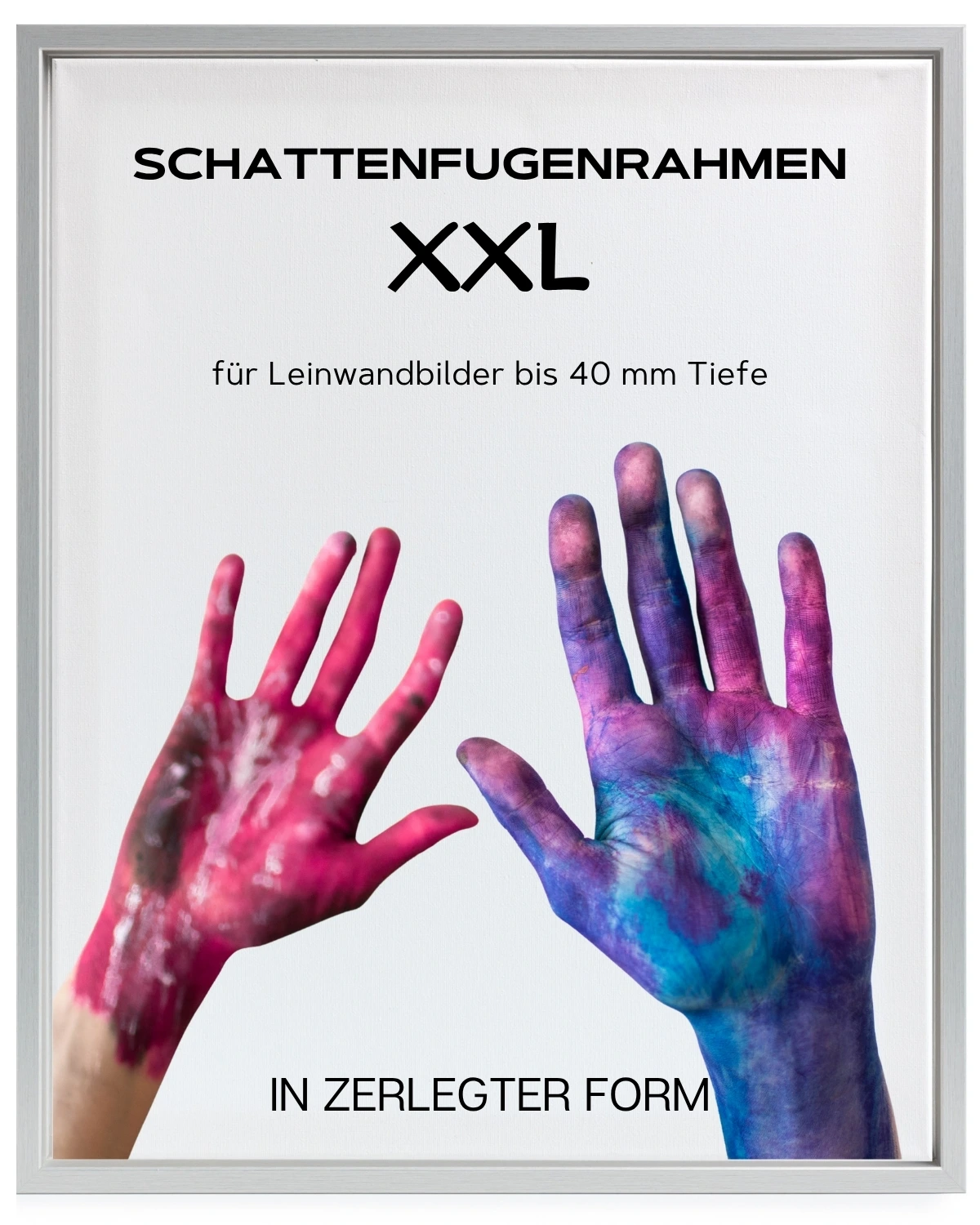 1.Scha XXL 40mm Silber XXL 40mm Silber – Bild 1