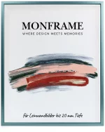 Schattenfugenrahmen 20mm Grün Pastell