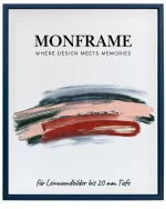 Schattenfugenrahmen 20mm Marineblau