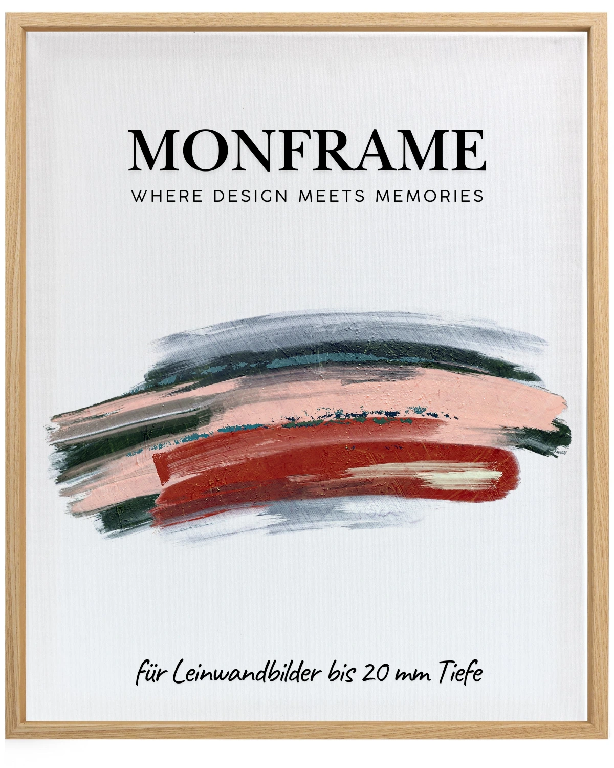 1.Scha. Pinie Schattenfugenrahmen 20mm Pinie – Bild 1