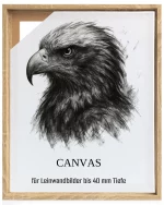 Schattenfugenrahmen 40mm Sonoma Eiche