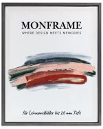 Schattenfugenrahmen 20mm  Stahl