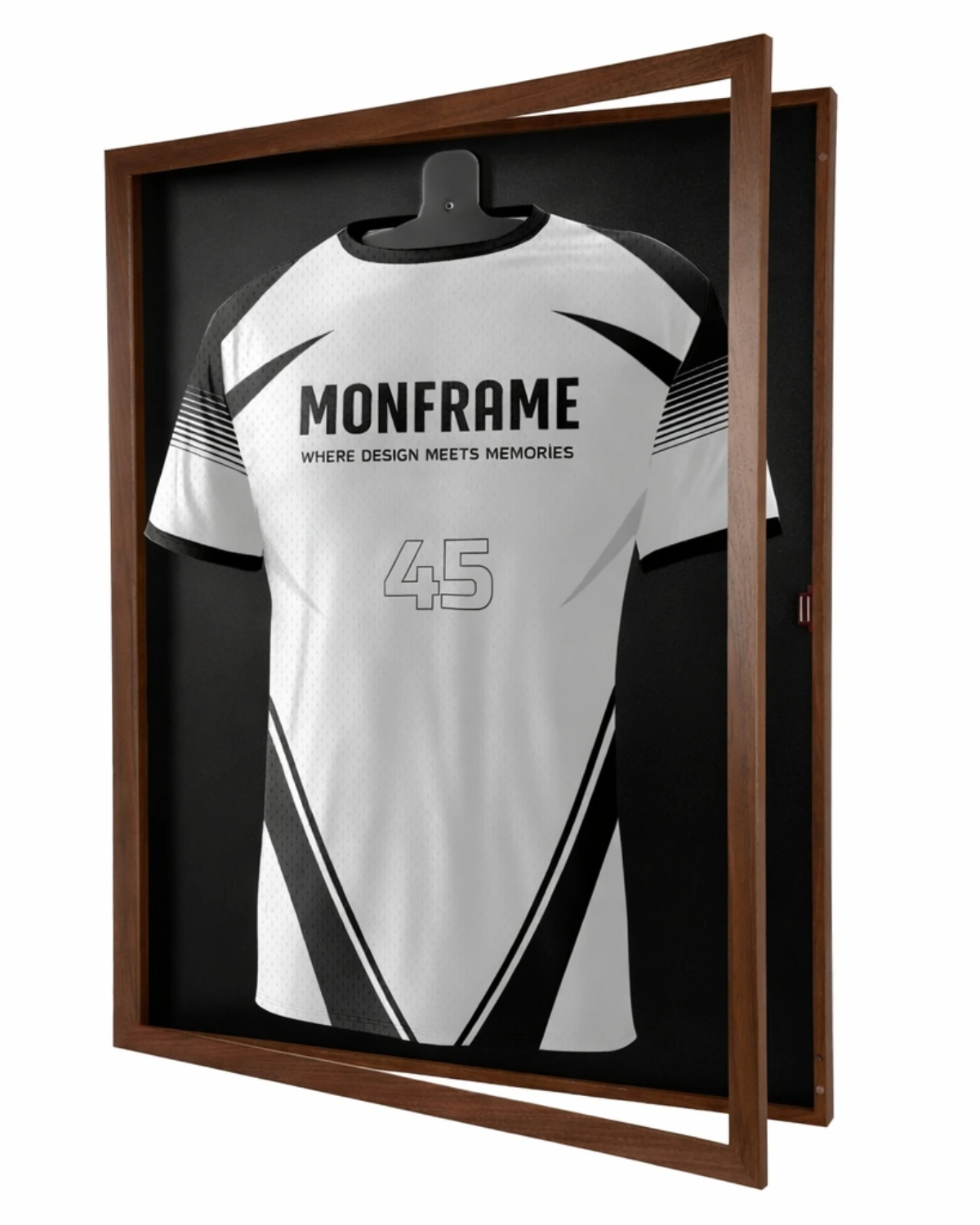 10 Trikotrahmen ClassicFrame Nussbaum / Hintergrund: Schwarz – Bild 1