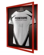 Trikotrahmen ClassicFrame Rot / Hintergrund: Schwarz