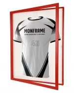 Trikotrahmen ClassicFrame Rot / Hintergrund: Weiß