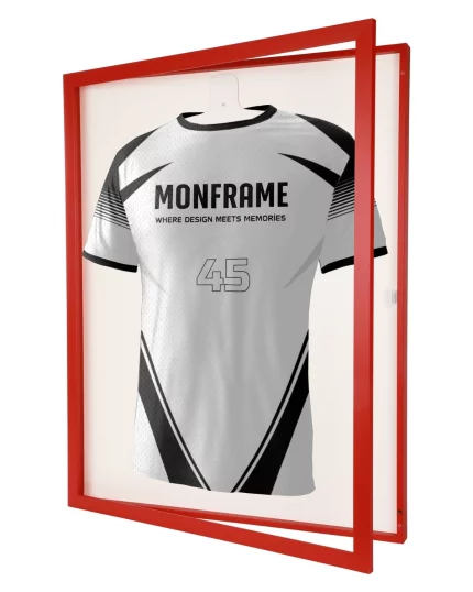 Trikotrahmen ClassicFrame Rot / Hintergrund: Weiß