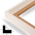 XXL 20mm Weiß Glanz – Bild 2