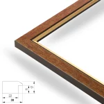 Bellevue 30mm Gold gewischt – Bild 2