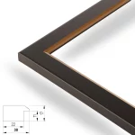 Bellevue 30mm Schwarz-Gold – Bild 2