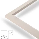 Bellevue 30mm Weiß-Silber – Bild 2