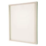 Trikotrahmen TeamFrame Weiß-Grün / Hintergrund: Weiß – Bild 2