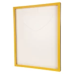 Trikotrahmen TeamFrame Gelb-Schwarz / Hintergrund: Weiß – Bild 2