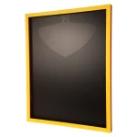 Trikotrahmen TeamFrame Gelb-Rot / Hintergrund: Schwarz – Bild 2