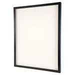 Trikotrahmen TeamFrame Schwarz-Blau / Hintergrund: Weiß – Bild 2