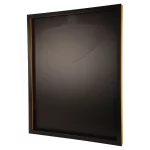 Trikotrahmen TeamFrame Schwarz-Gelb / Hintergrund: Schwarz – Bild 2