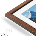 P-Bellevue 30mm Nussbaum – Bild 2