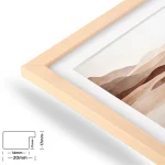 P-Chloe 20mm Buche – Bild 2