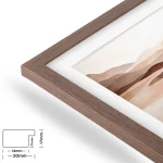 P-Chloe 20mm Mooreiche – Bild 2