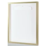 Trikotrahmen ClassicFrame Gold / Hintergrund: Weiß – Bild 2
