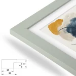 P-Modern 30mm Türkis – Bild 2