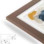 P-Modern 30mm Braungrau – Bild 2