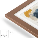 P-Modern 30mm Bronze – Bild 2