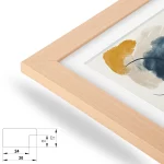 P-Modern 30mm Buche – Bild 2