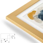 P-Modern 30mm Gold – Bild 2