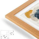 P-Modern 30mm Karamell Eiche – Bild 2