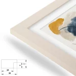 P-Modern 30mm Weiß – Bild 2