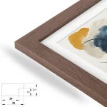 P-Modern 30mm Mooreiche – Bild 2