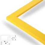 Modern 30mm Gelb – Bild 2