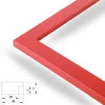 Modern 30mm Rot – Bild 2