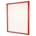 Trikotrahmen ClassicFrame Rot / Hintergrund: Weiß – Bild 2