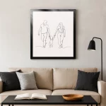 Modern 30mm Schwarz Glanz – Bild 3