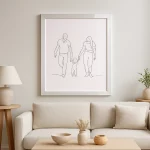 Modern 30mm Weiß Glanz – Bild 3