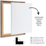 Schattenfugenrahmen 20mm Apfel – Bild 3